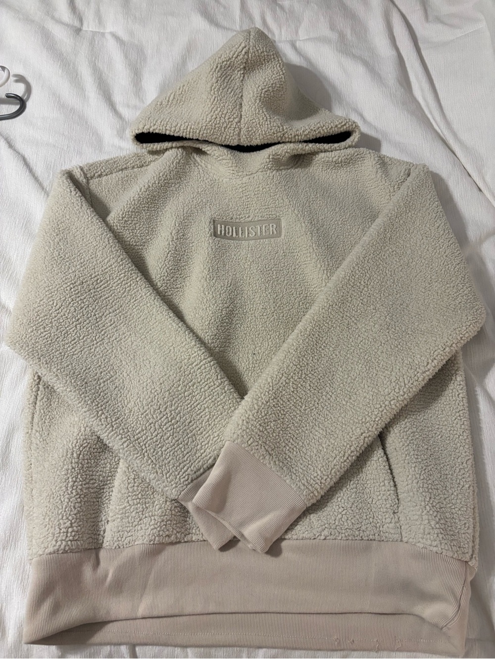 Hollister Black Logo Pullover Hoodie